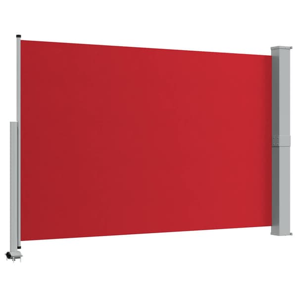 Infällbar sidomarkis 160x300 cm röd