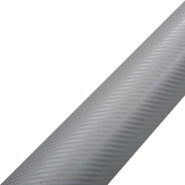 Bilfoliering 2 st 4D silver 100x150 cm+50x150 cm