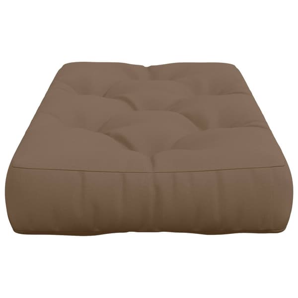 Pallkudd VIANEN 100% Polyester Taupe 120 x 40 x 12 cm