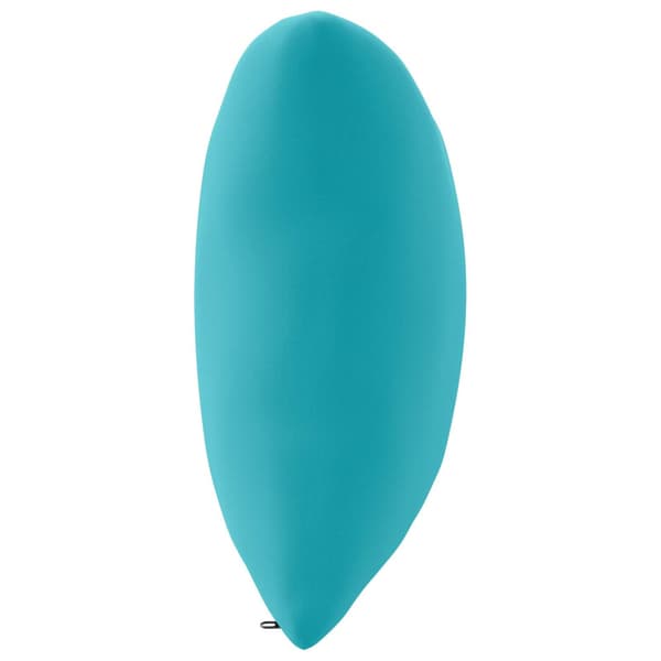 1-delad ryggkudde PUTTEN 100% Polyester Turkos 80 x 40 x 15 cm