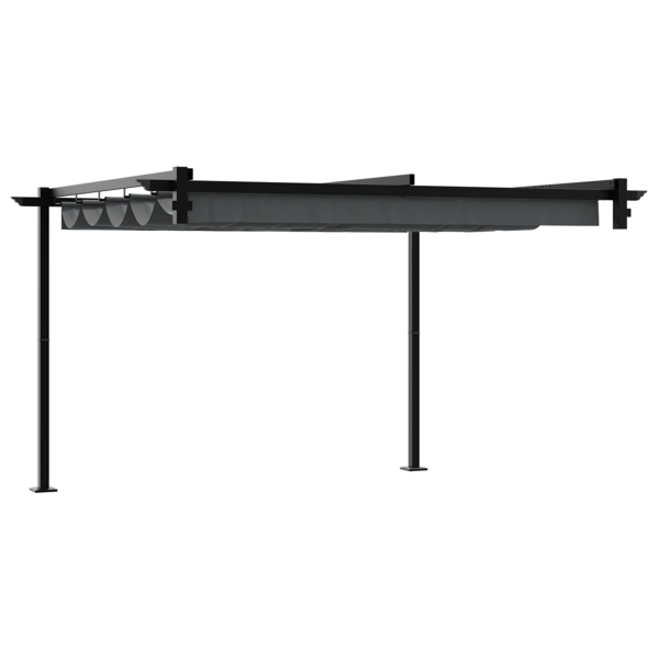 Paviljong Antracit 300 x 300 x 200 cm Polyester