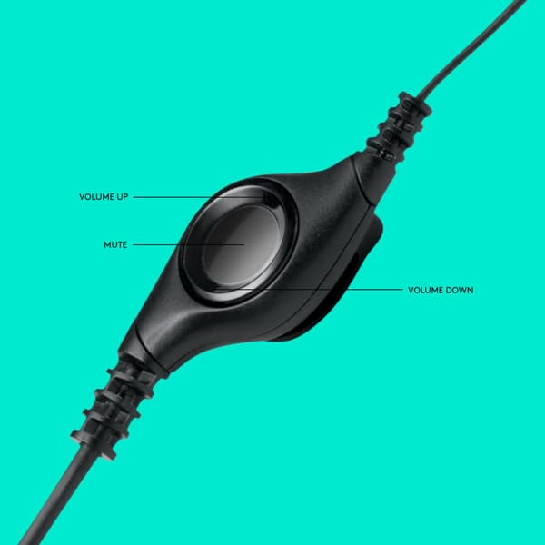 Logitech USB Headset H390 - headset