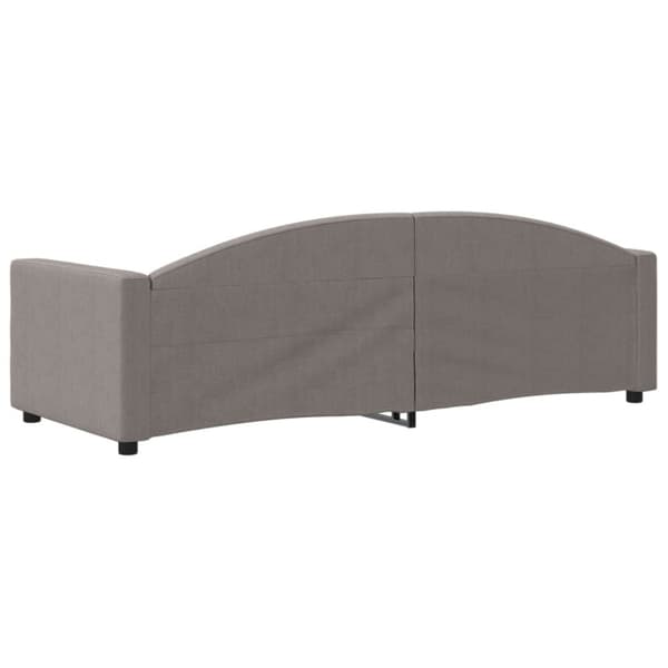 Dagbädd taupe 80x200 cm tyg