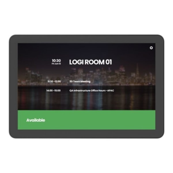 Logitech Tap Scheduler Purpose-Built Scheduling Panel for Meeting Rooms - enhet för videokonferens