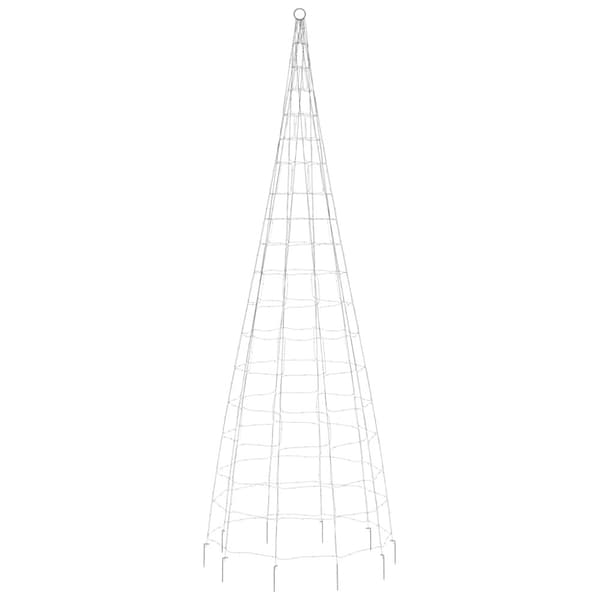 LED julgran 550 LEDs varmvit 300 cm