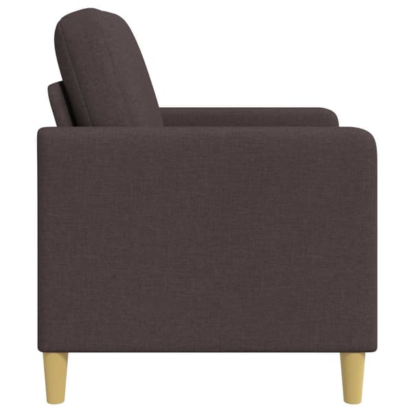 Soffa med förvaring Mörkbrun 72 x 78 x 87 cm Polyester