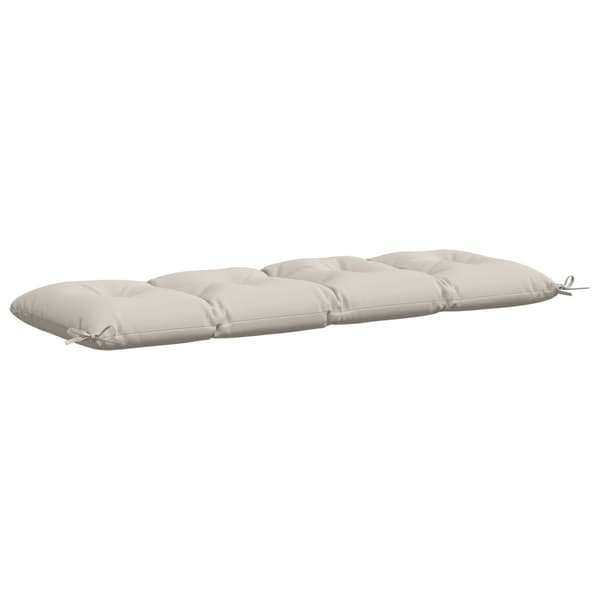 Bänk kudde VIANEN 100% Polyester Vit 140 x 50 x 12 cm