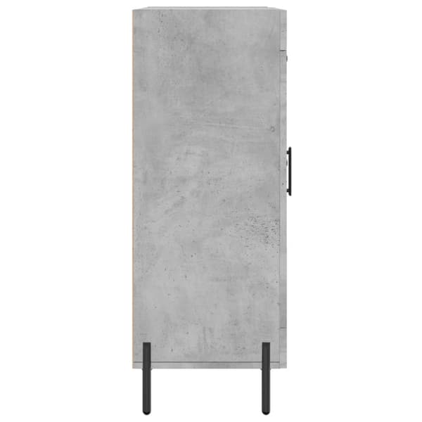Skänk betonggrå 69,5x34x90 cm konstruerat trä