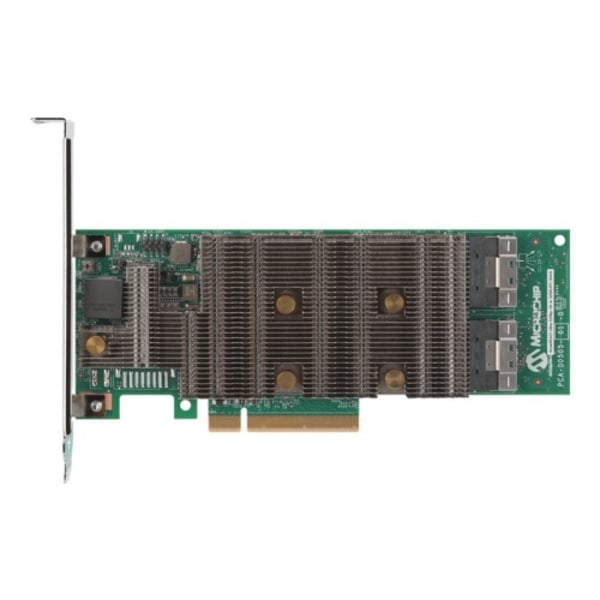 Microchip Adaptec DuoConnect 3204-8i/e - kontrollerkort (RAID) - SATA 6Gb/s / SAS 24Gb/s / PCIe 4.0 (NVMe) - PCIe 4.0 x8
