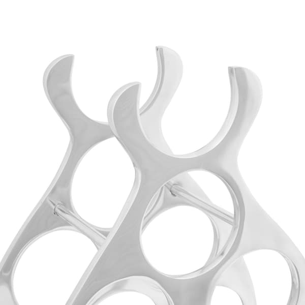 Vinställ Silver 32 x 14 x 37.5 cm Aluminium