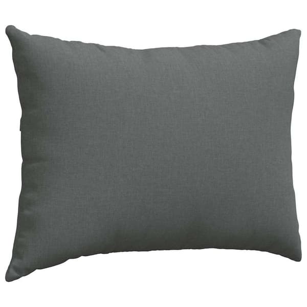 Sofakuddar 2 pcs Mörkgrå 70 x 50 cm tyg
