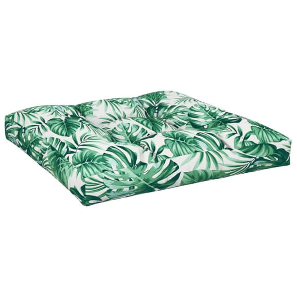 Palldyna bladmönster 80x80x12 cm tyg