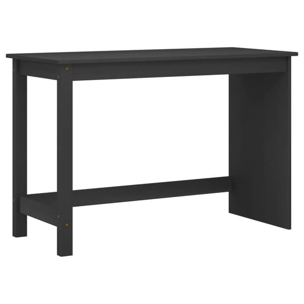 Skrivbord och rullskåpsset MOSS 2 st Svart