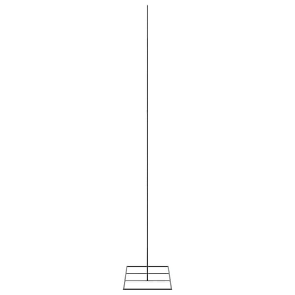 Julgran i metall svart 210 cm
