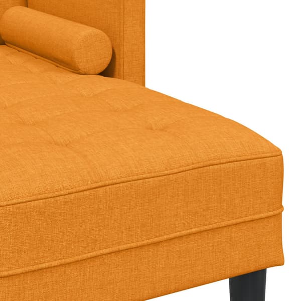 Soffset 2 st Mörkgul Polyester