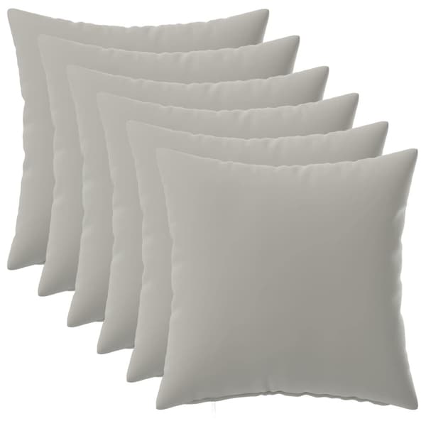Kudde med kudde HEERLEN 6 st Grå Polyester
