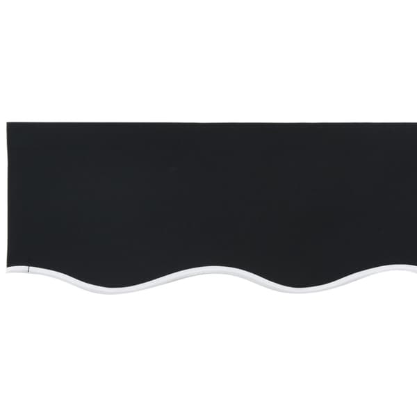 Markisväv Svart 3 x 2,5 m Polyester