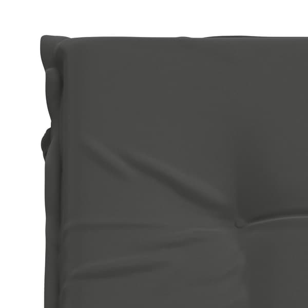 Solstol Kudde GEMERT 100% Polyester Antracit 190 x 80 x 9 cm