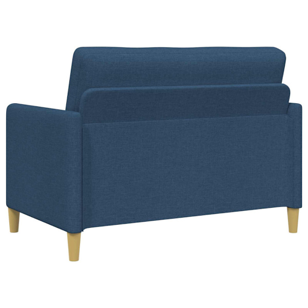Soffgrupp med förvaring 2 pcs Blå Polyester