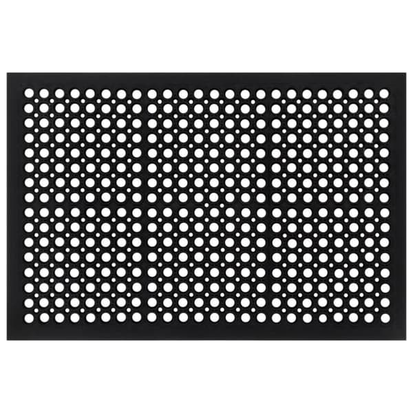 Dörrmatta rektangulär 60x90 cm Gummi