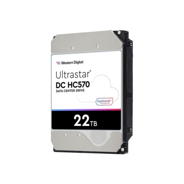 WD Ultrastar DC HC570 - hårddisk - 22 TB - SATA 6Gb/s