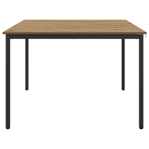 Matbord 110 x 110 x 75 cm METALL Rektangulär