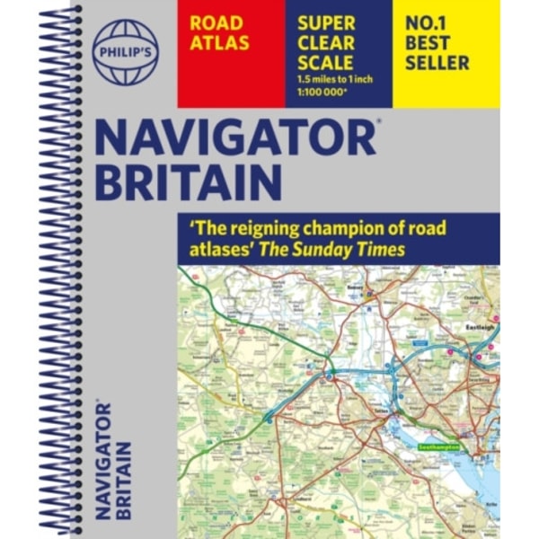 Philip's Navigator Britain: Spiral (bok, spiral, eng)