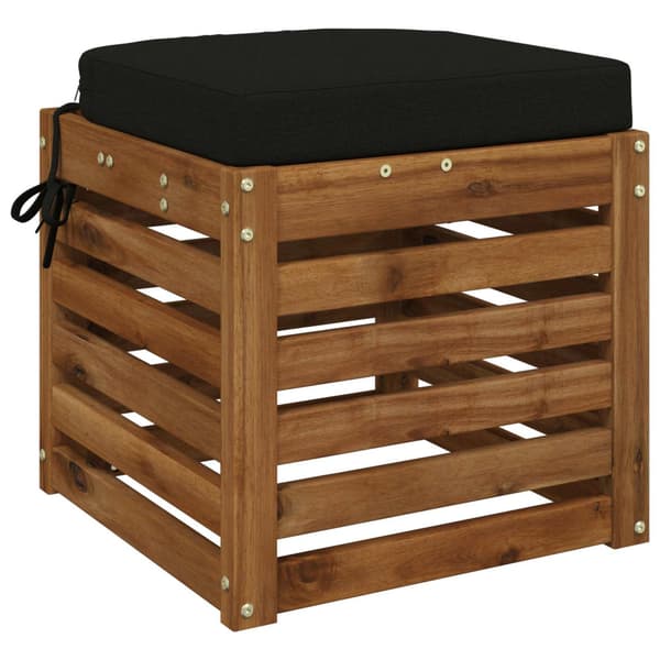 1-delad Sittkudde SOEST 100% Polyester Svart 45 x 45 x 7 cm