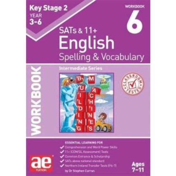 KS2 Spelling & Vocabulary Workbook 6 (häftad, eng)