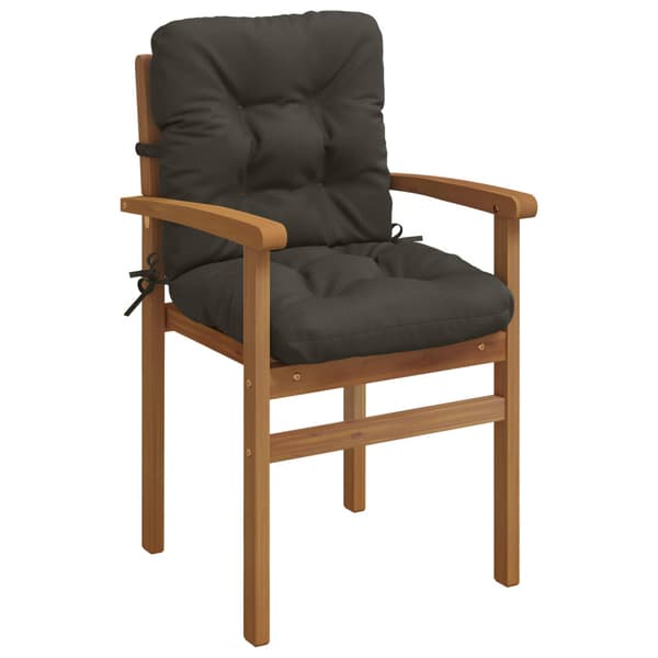 2-delade Höga Ryggstolsdynor VIANEN 2 st 100% Polyester