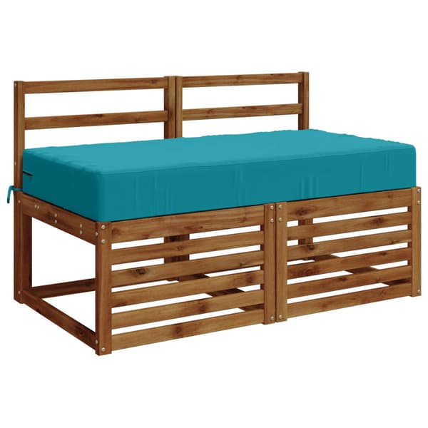 Sittkudde SOEST 100% Polyester Turkos 120 x 60 x 15 cm