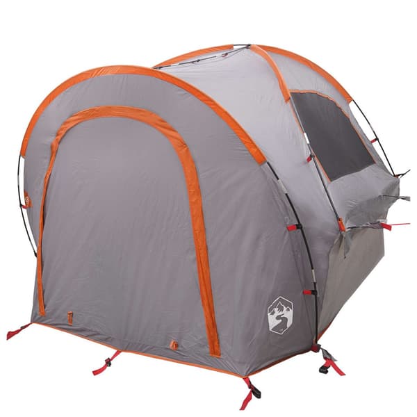 Bil tält Grå och orange 200 x 170 x 170 cm Polyester och Stål
