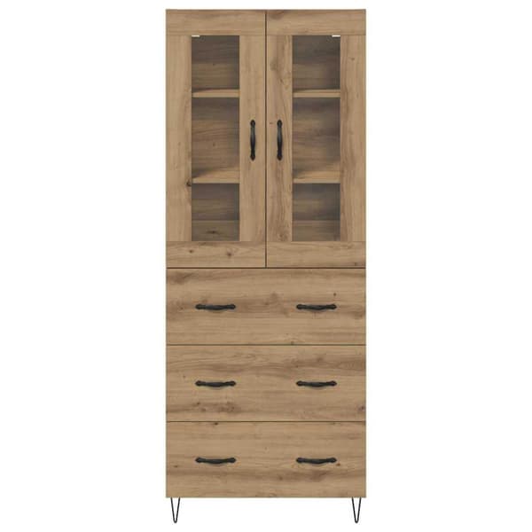 Skåp Artisan Ek 69,5 x 34 x 90 cm Konstruerat trä