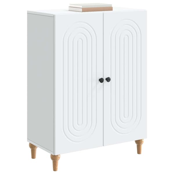 Sideboard Vit 66 x 34,5 x 90 cm Konstruerat trä