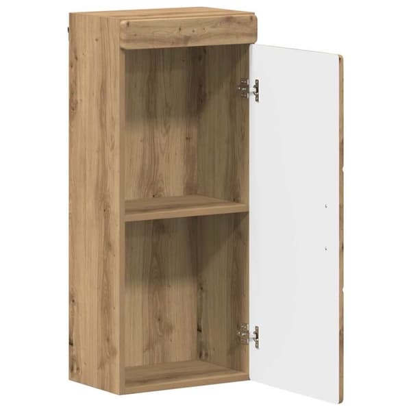 Badrumsväggskåp TULUM Artisan Ek 37 x 24,5 x 86 cm