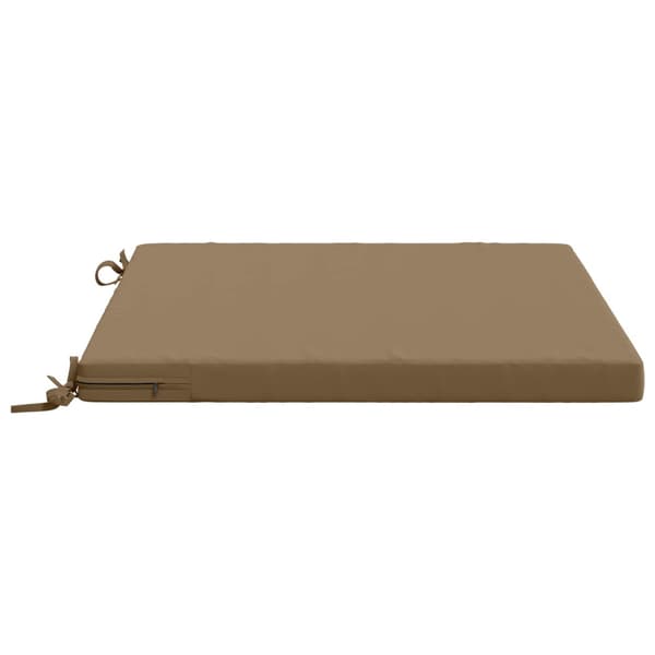 1-delad Sittdyna SOEST 100% Polyester Taupe 80 x 80 x 5 cm