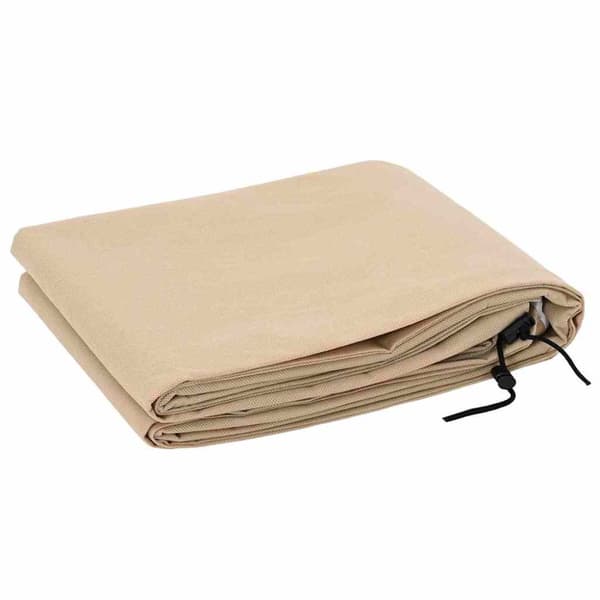 Frostskydd för växtfleeceöverdrag 5 pcs Beige 1,8 x 1,2 m