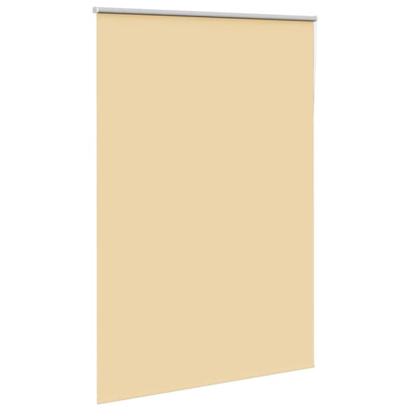 Rullgardin mörkläggningsbeige 150x210 cm tyg bredd 146,6 cm