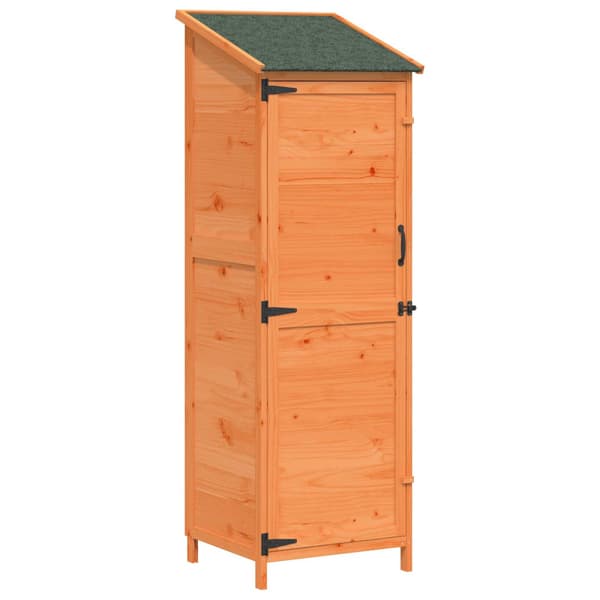 Trädgårdshus Brun 59,5 x 56 x 176,5 cm Konstruerat trä