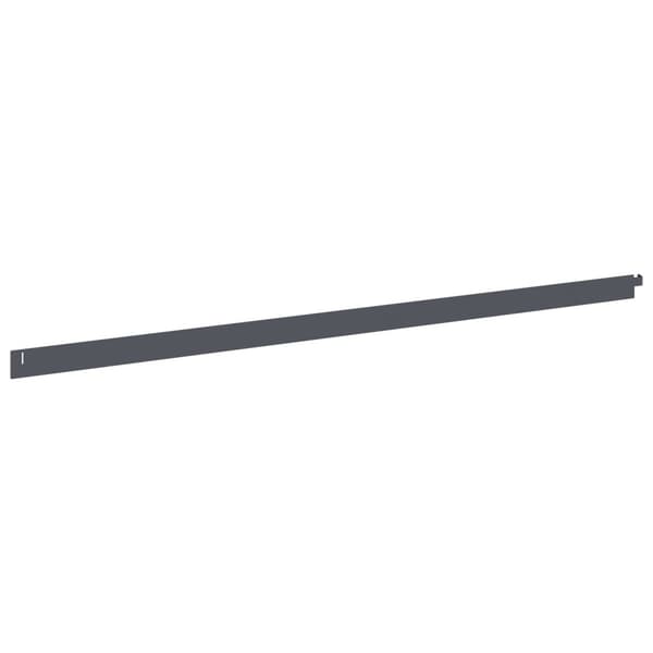Kant för gräsmatta 50 pcs 102 x 4 x 4 cm Stål Antracit