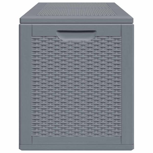 Dynbox grå PP rotting 180 l