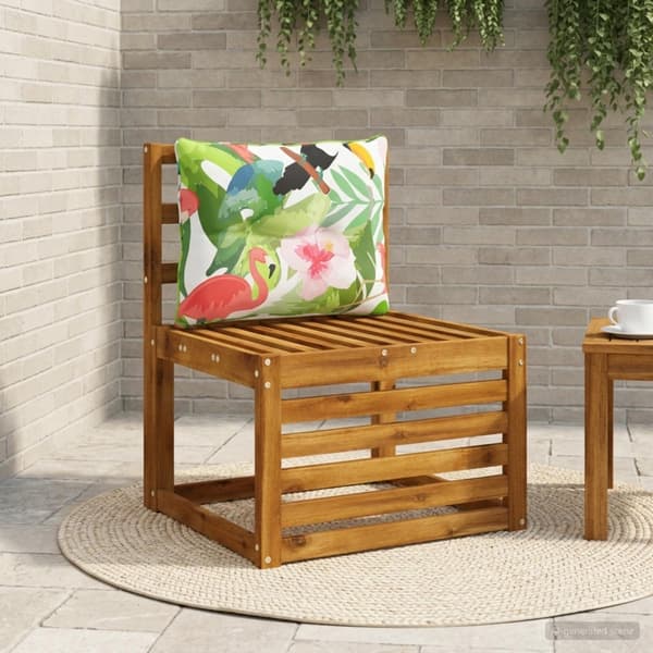 Ryggkudde PUTTEN 100% Polyester Flerfärgsdesign 60 x 40 x 10 cm
