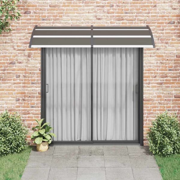 Entrétak svart 240x100 cm PC