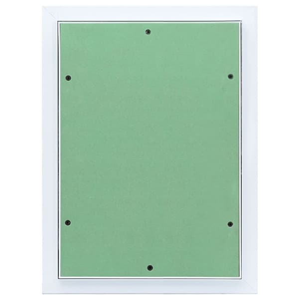 Åtkomstpanel Grön och Silver 35 x 45 cm Aluminium och gips
