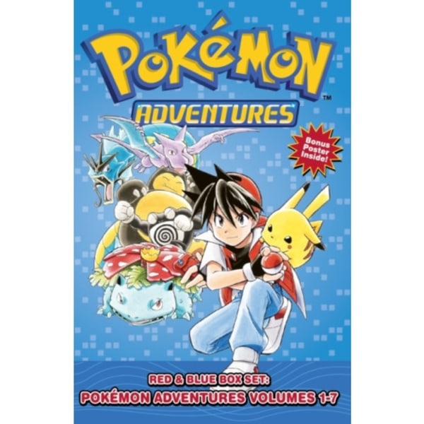 Pokemon Adventures Red & Blue Box Set (Set Includes Vols. 1-7) (häftad, eng) (Skadad)