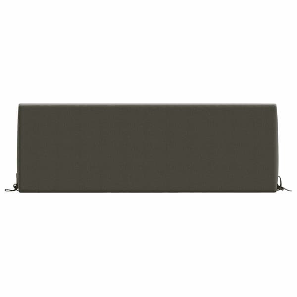 Ryggkudde SOEST 100% Polyester Antracit 120 x 20 x 40 cm
