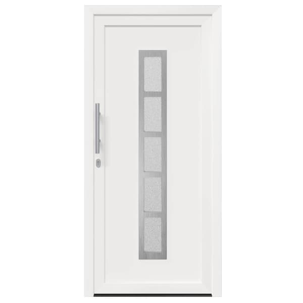 Framdörr Vit 98 x 208 cm PVC