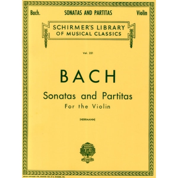 Bach; Sonatas and Partitas for Violin (häftad, eng)