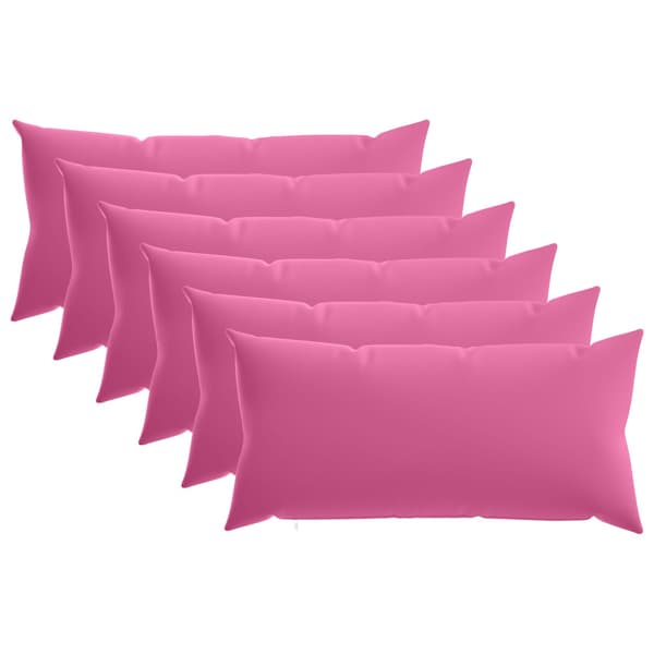 Kudde med kudde HEERLEN 6 st Rosa Polyester