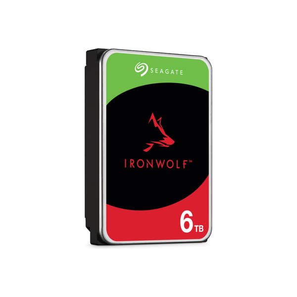 Seagate IronWolf ST6000VN006 - hårddisk - 6 TB - SATA 6Gb/s